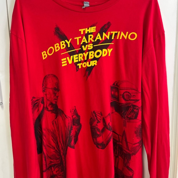 The Bobby Tarantino vs everybody tour shirt. Logic Mf Kyle red XL shirt - Picture 1 of 4
